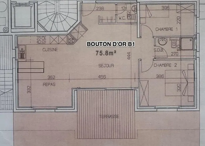Apartment Bouton D'or B1 *